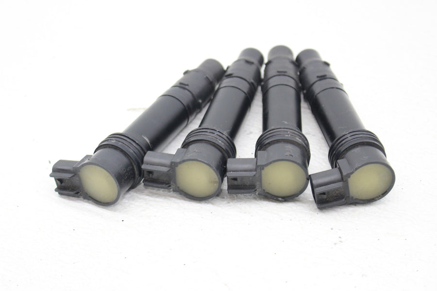 05 06 KAWASAKI NINJA ZX6R 636 IGNITION COILS COIL SPARK PLUG CAPS STICK SET