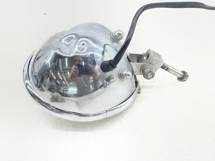 00-06 HARLEY-DAVIDSON SOFTAIL FXST  SINGLE HEADLIGHT HEAD LAMP LIGHT BUCKET