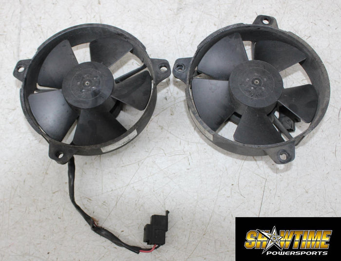16-21 APRILIA RSV4 RR ENGINE MOTOR RADIATOR COOLING COOLER FAN FANS SET PAIR