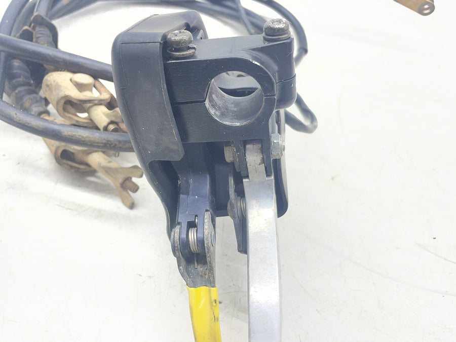 05-09 KAWASAKI BRUTE FORCE 750 KVF750 CLUTCH LEVER PERCH MOUNT BRACKET CABLE