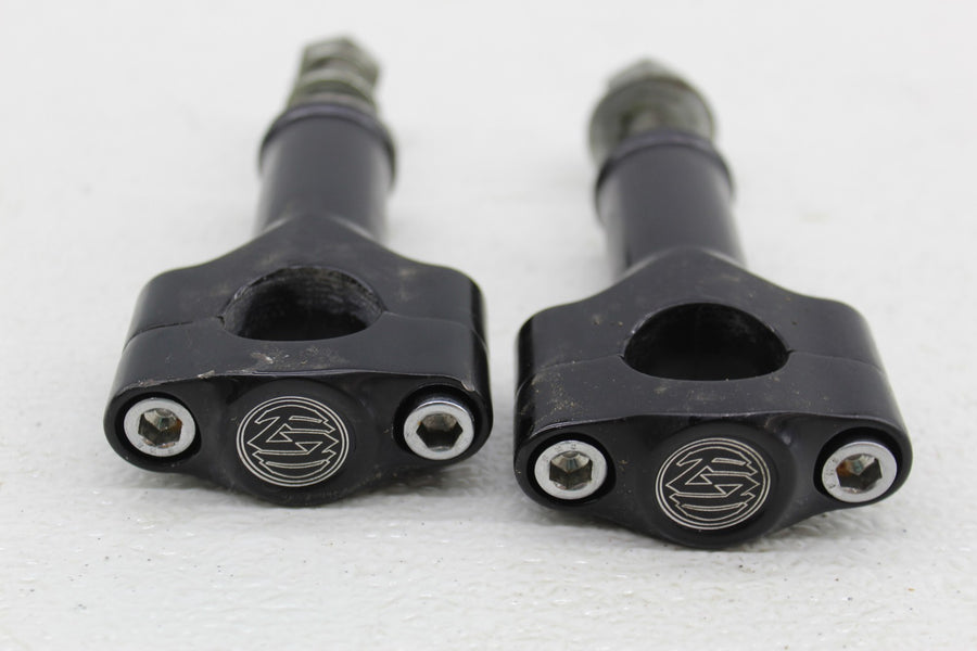00-05 HARLEY-DAVIDSON SOFTAIL DEUCE FXSTD RSD HANDLEBAR RISERS RISER CLAMP SET