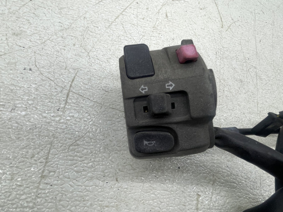 02-05 KAWASAKI NINJA ZX12R LEFT RIGHT SWITCHES CONTROL ON OFF START SIGNAL LIGHT