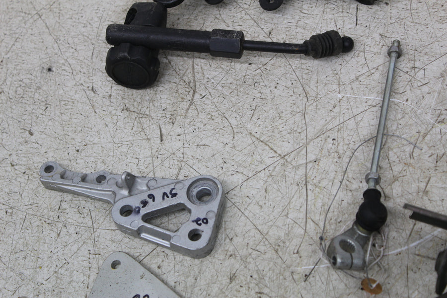 2002 SUZUKI SV650 PARTS HARDWARE NUTS BOLTS REAR MASTER BRACKETS COILS