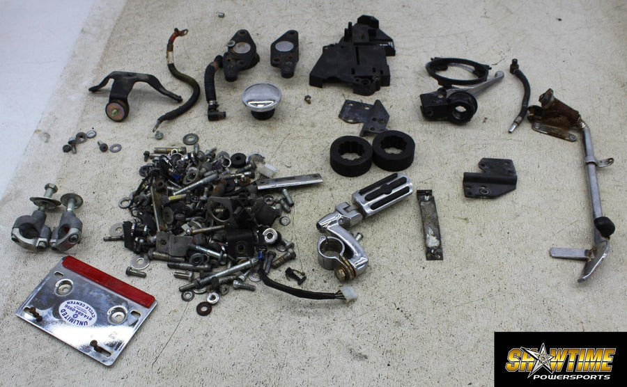 00-06 HARLEY-DAVIDSON ROAD KING CLASSIC FLHRCI PARTS HARDWARE KICKSTAND RISERS