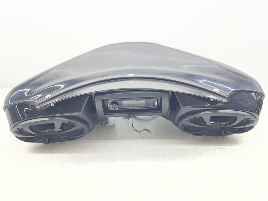 2012 SUZUKI BOULEVARD M109R LOADED FRONT UPPER FAIRING BATWING RADIO SPEAKERS