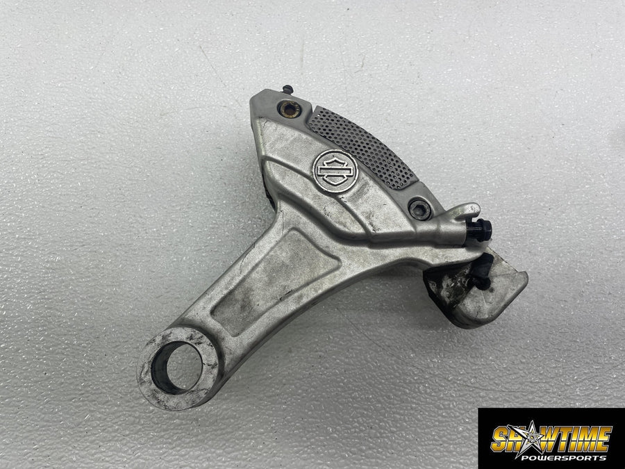 06-07 HARLEY-DAVIDSON V-ROD STREET ROD VRSCR REAR BACK BRAKE CALIPER W MOUNT