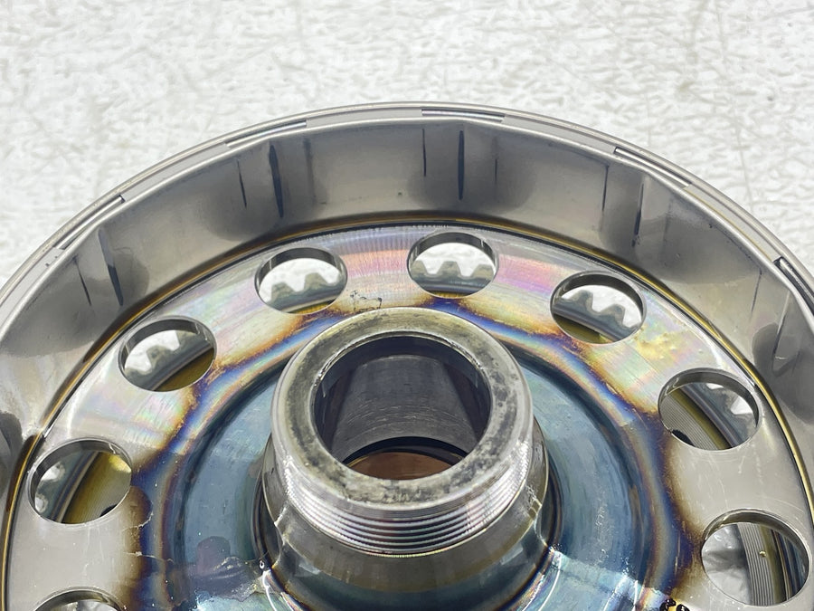 08-16 YAMAHA YZF R6 L ENGINE FLY WHEEL FLYWHEEL MAGNETO ROTOR