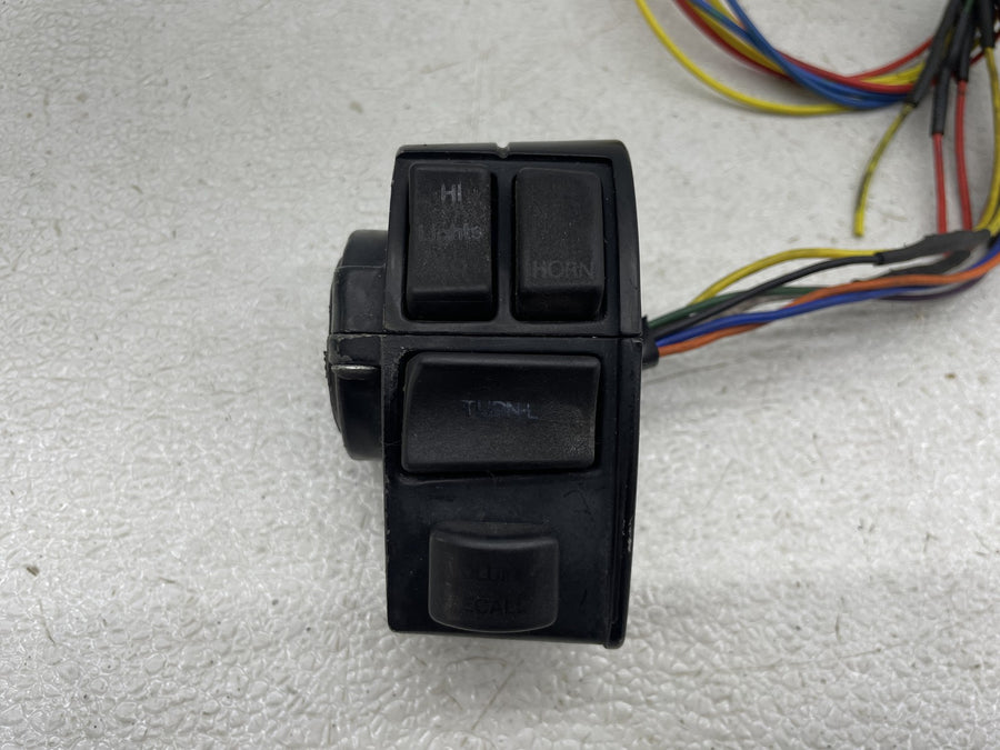 89-91 HARLEY-DAVIDSON ELECTRA GLIDE CLASSIC FLHTC LEFT CONTROL SWITCH