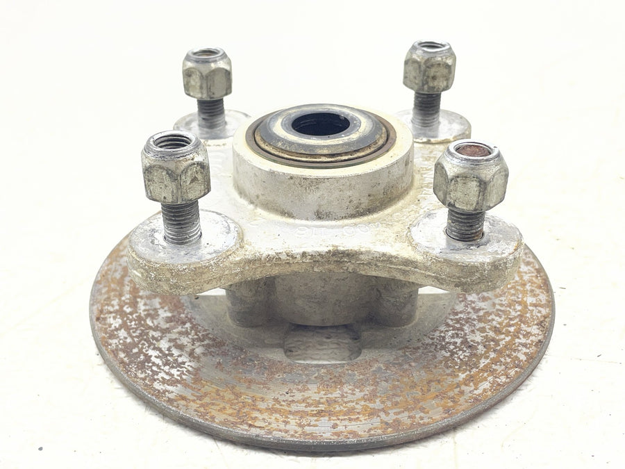03-06 BOMBARDIER RALLY 200 REAR BACK FRONT WHEEL RIGHT LEFT HUBS HUB SET