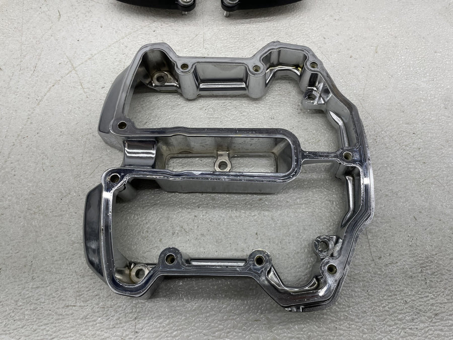 24-26 HARLEY-DAVIDSON STREET GLIDE M8 117CI ENGINE ROCKER BOXES VALVE COVERS SET