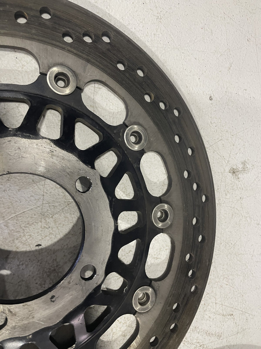 99-06 TRIUMPH DAYTONA 955I FRONT LEFT RIGHT BRAKE ROTORS DISCS