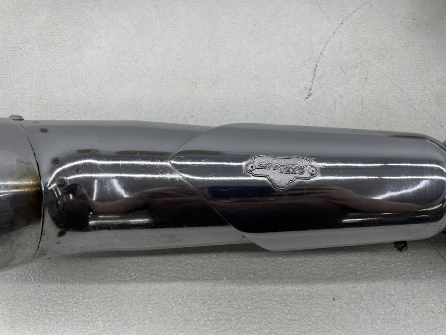 07-11 HARLEY-DAVIDSON STREET GLIDE SHARKROAD AFTERMARKET FULL EXHUAST SYSTEM