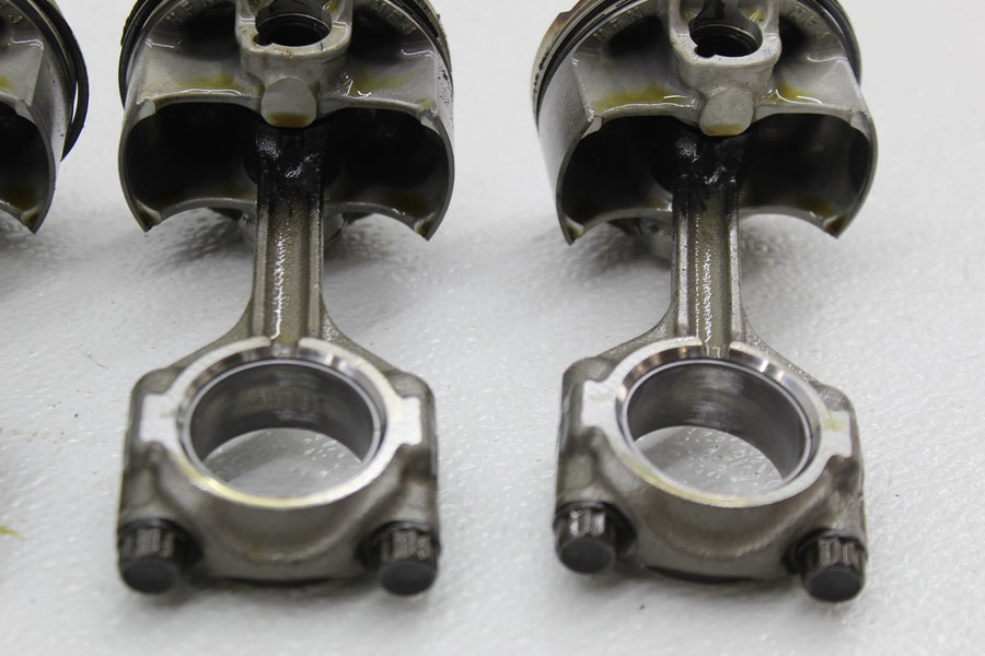 13-17 HONDA CBR600RR ENGINE MOTOR BLOCK PISTONS W/ CONNECTING RODS SET