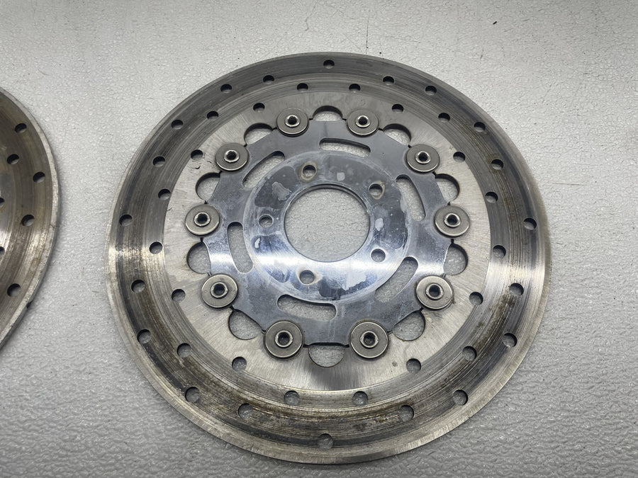 00-06 HARLEY-DAVIDSON ELECTRA GLIDE ULTRA CLASSIC SUNSTAR FRONT ROTOR SET PAIR