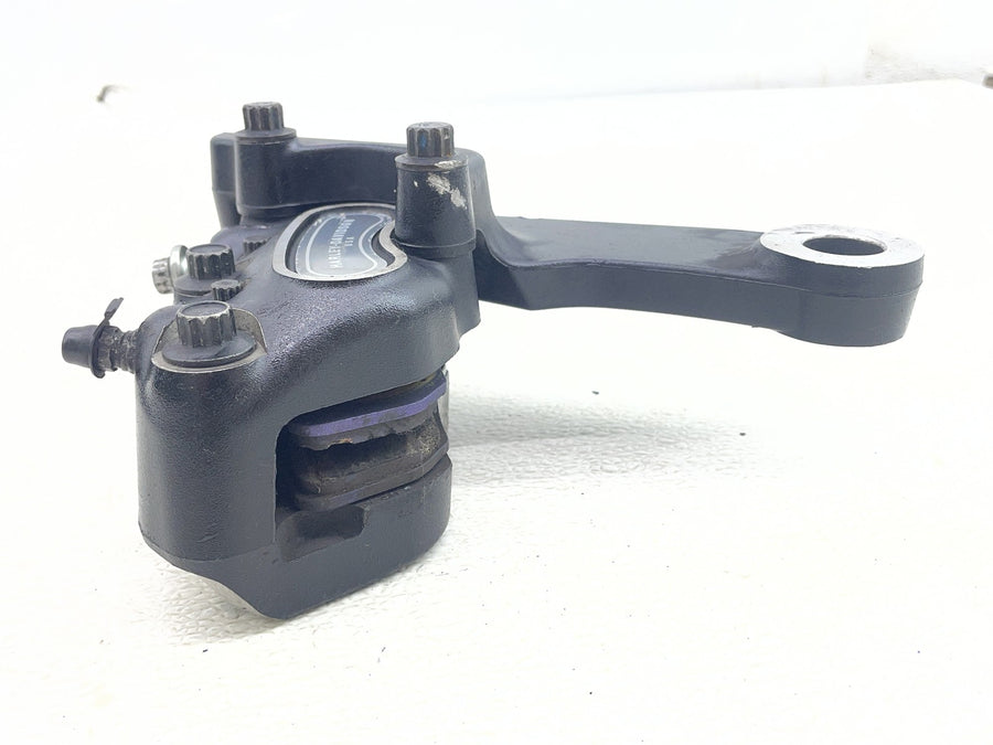 07-09 HARLEY-DAVIDSON SOFTAIL NIGHT TRAIN FXSTB REAR BACK BRAKE CALIPER W MOUNT