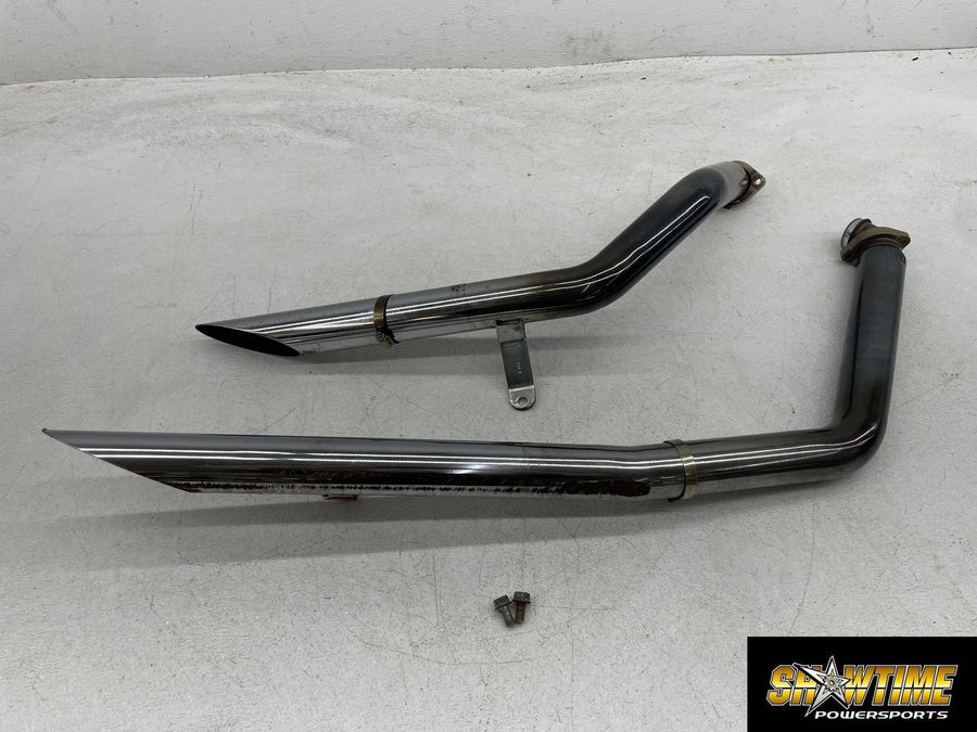 01-06 HARLEY-DAVIDSON SOFTAIL STANDARD FXSTI FULL EXHAUST PIPES SET