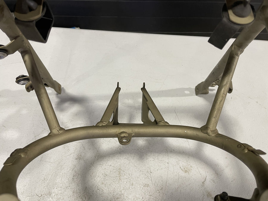 2001 DUCATI 750 SS UPPER FAIRING MIRROR GAUGES STAY BRACKET