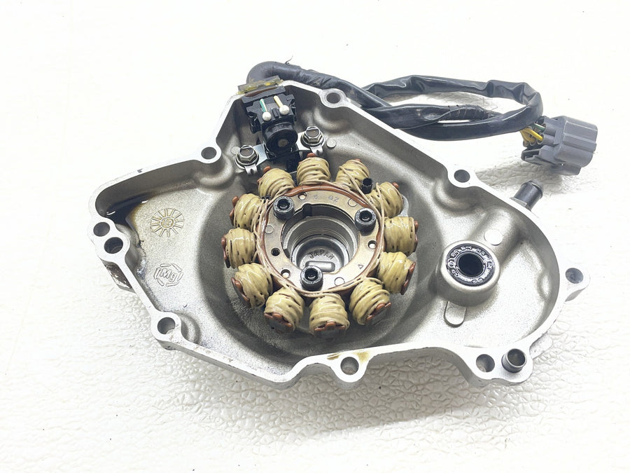 06-18 KAWASAKI KX450F KX450 STATOR MAGNETO ROTOR FLYWHEEL COVER ELECTRICS