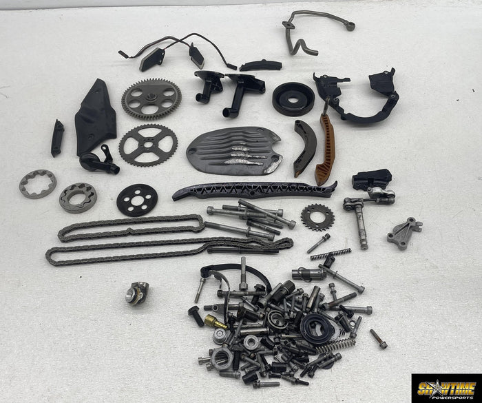 14-16 BMW R NINE T ENGINE PARTS HARDWARE GUIDE COVER GEAR CHAINS SHIFTER