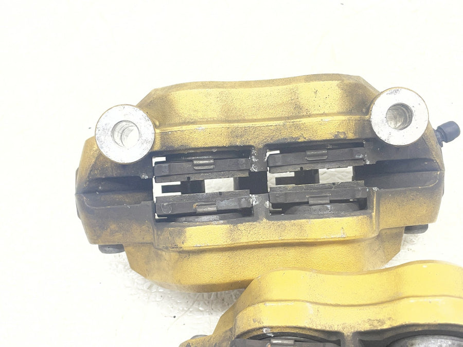 04-05 KAWASAKI NINJA ZX10R RIGHT LEFT FRONT BRAKE CALIPER SET PAIR CALIPERS