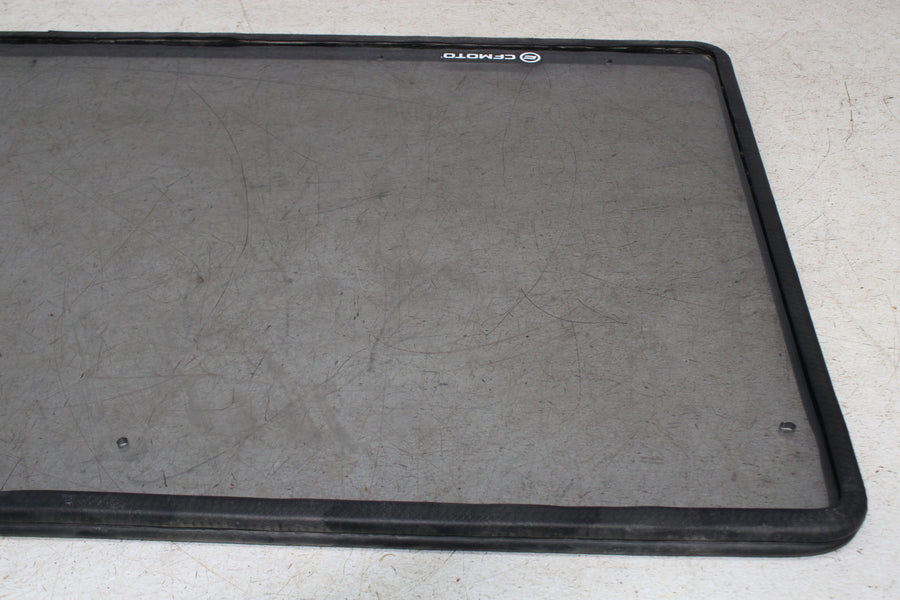 24 CF-MOTO UFORCE 600 REAR BACK WINDSHIELD WINDSCREEN WIND SHIELD GLASS