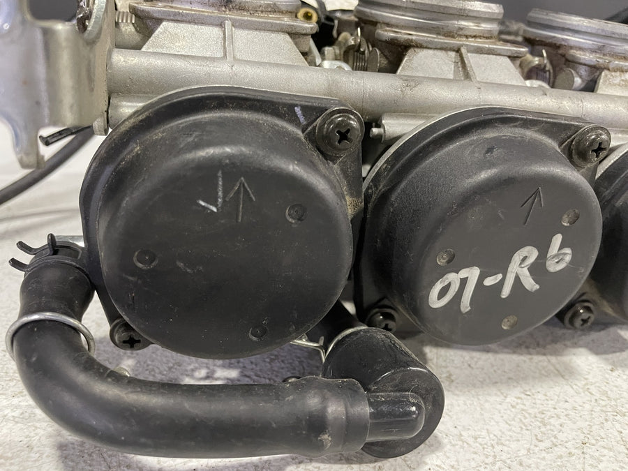 03-05 YAMAHA YZF R6/YZF R6S THROTTLE BODY BODIES FUEL INJECTORS TPS