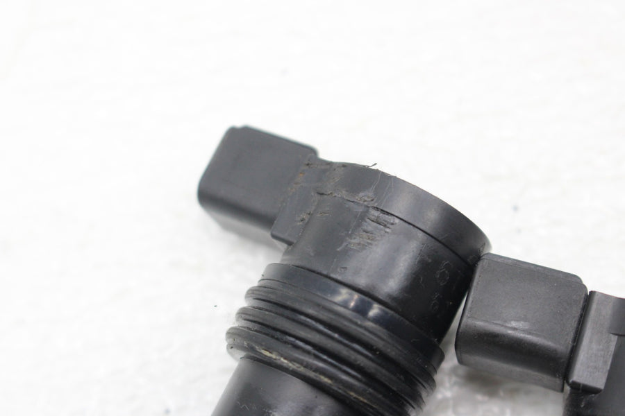 05 06 KAWASAKI NINJA ZX6R 636 IGNITION COILS COIL SPARK PLUG CAPS STICK SET