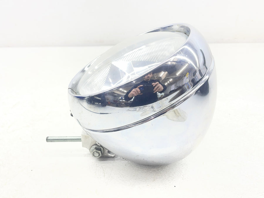 04-06 VICTORY KINGPIN SINGLE HEADLIGHT HEAD LAMP LIGHT BUCKET 1014391 2410536