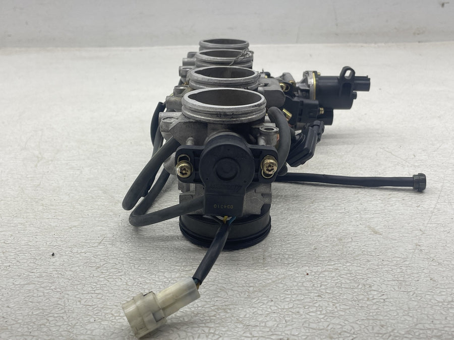 04-05 KAWASAKI NINJA ZX10R THROTTLE BODY BODIES TPS SENSOR