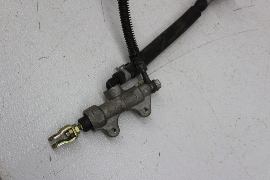 1998 KAWASAKI NINJA ZX7R ZX750P REAR BACK BRAKE MASTER CYLINDER W RESERVOIR