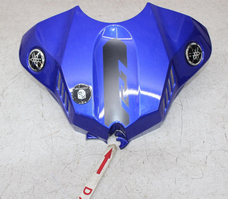 15-19 YAMAHA YZF R1 GAS TANK FUEL CELL COVER FAIRING COWL (SEE DESCP)
