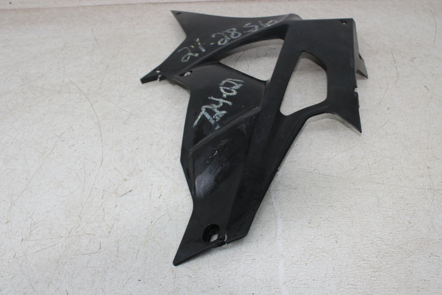 09-14 BMW S1000RR LEFT LOWER BOTTOM BELLY SIDE FAIRING COWL (SEE DESCP)