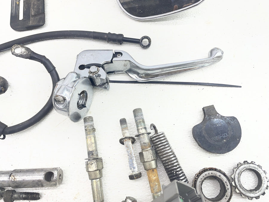 93-98 HARLEY-DAVIDSON DYNA WIDE GLIDE FXDWG PARTS HARDWARE PERCH MIRROR SIGNAL