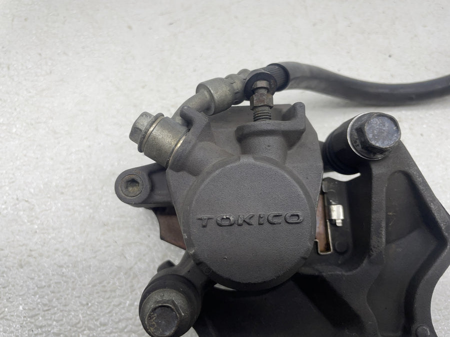 06-07 SUZUKI GSXR600 REAR BACK BRAKE CALIPER W/ BRAKE LINE