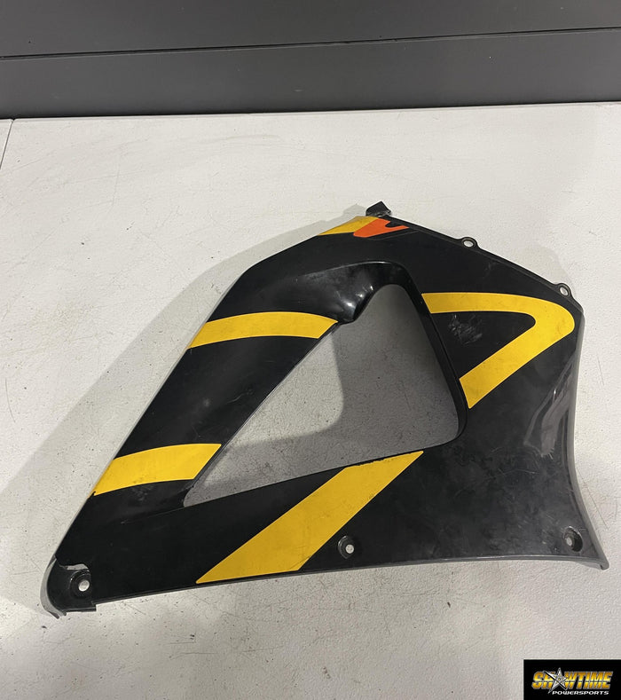 00-01 HONDA CBR929RR RIGHT MID UPPER SIDE FAIRING COWL PLASTIC