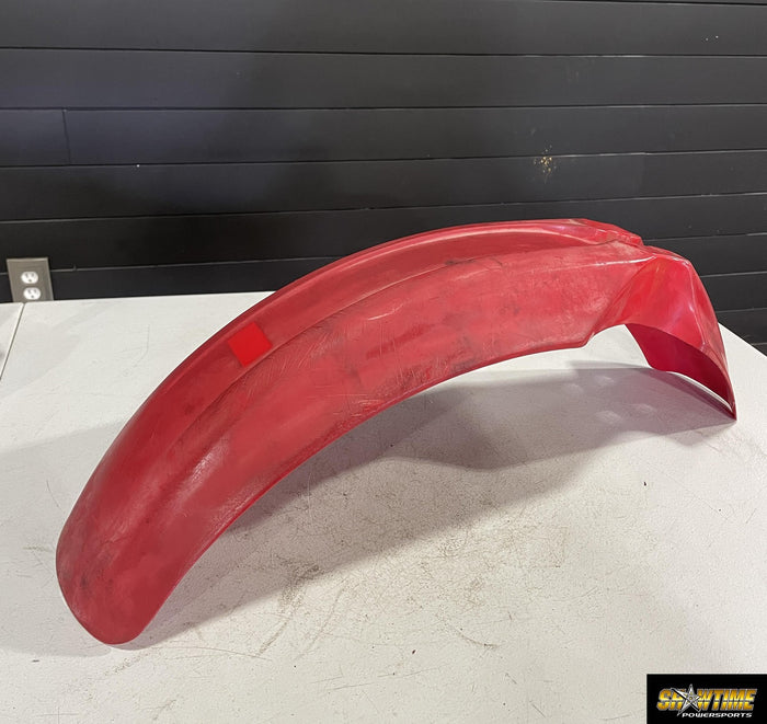 00 HONDA XR200R FRONT WHEEL FENDER COWL FAIRING