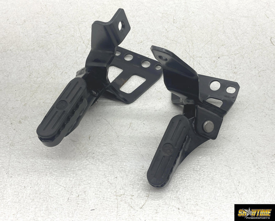11-15 BMW G650 GS G650GS LEFT RIGHT FRONT FOOT RESTS PEGS STEPS SET PAIR