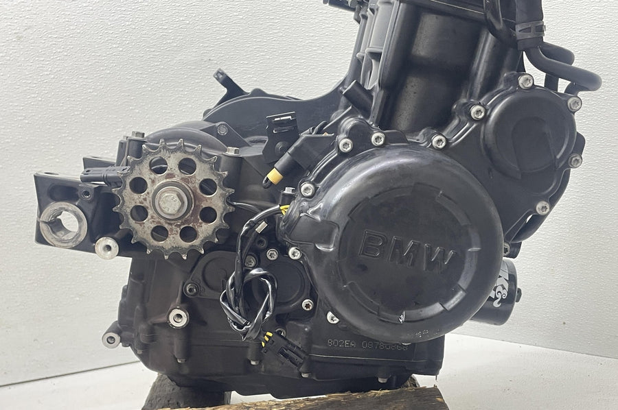 09-14 BMW F800R COMPLETE ENGINE MOTOR RUNS CLEAN NICE!