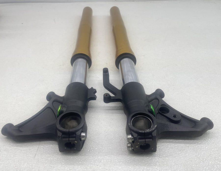 11-15 KAWASAKI NINJA ZX10R FRONT FORKS SHOCK SUSPENSION SET PAIR