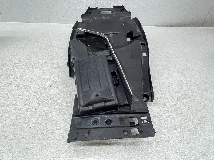 07-12 HONDA CBR600RR REAR BACK TAIL UNDERTAIL BATTERY TRAY PLASTIC
