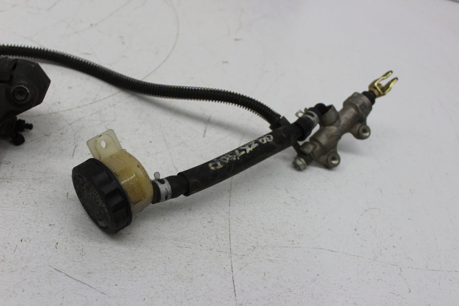 1998 KAWASAKI NINJA ZX7R ZX750P REAR BACK BRAKE MASTER CYLINDER W RESERVOIR