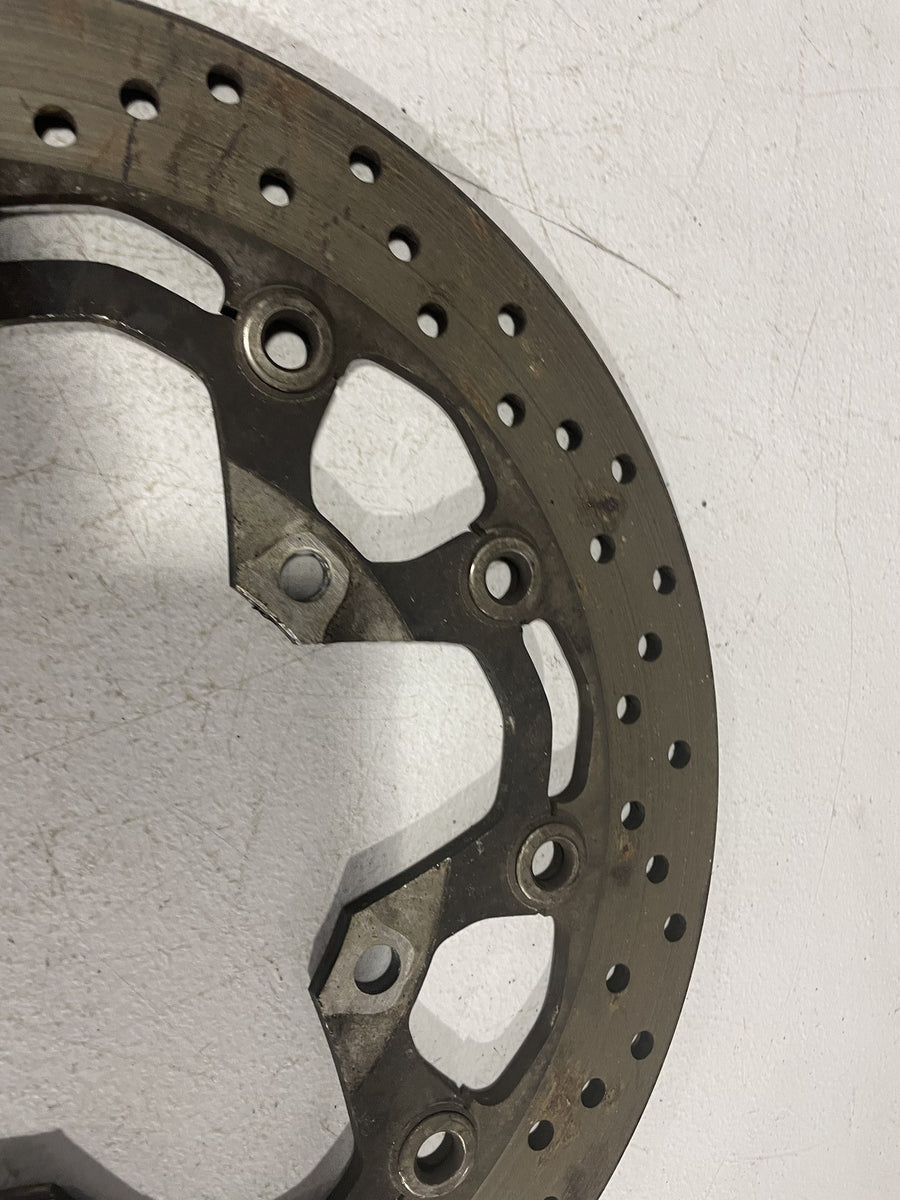 08-20 SUZUKI HAYABUSA FRONT LEFT RIGHT BRAKE ROTORS DISCS 59210-15H10