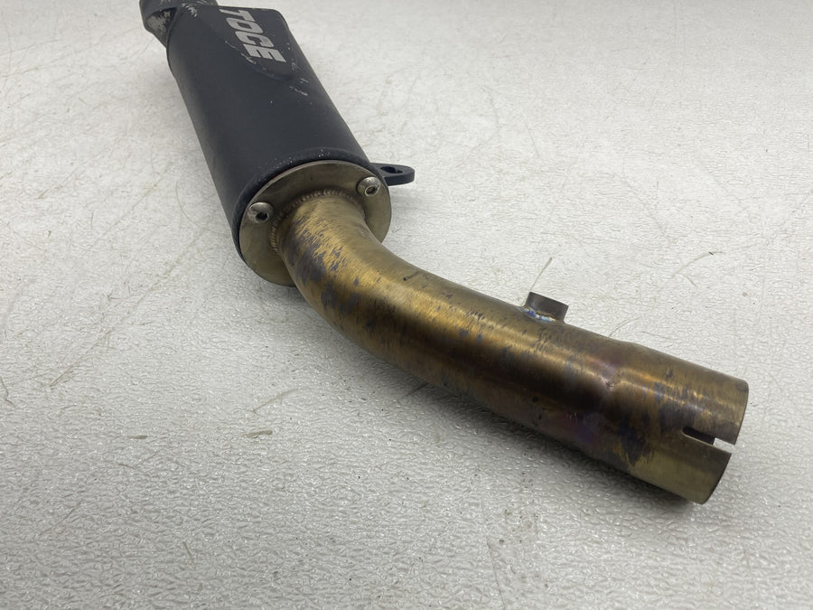 19-23 KAWASAKI NINJA ZX6R ZX636 TOCE EXHAUST PIPE MUFFLER SLIP ON CAN HEADER
