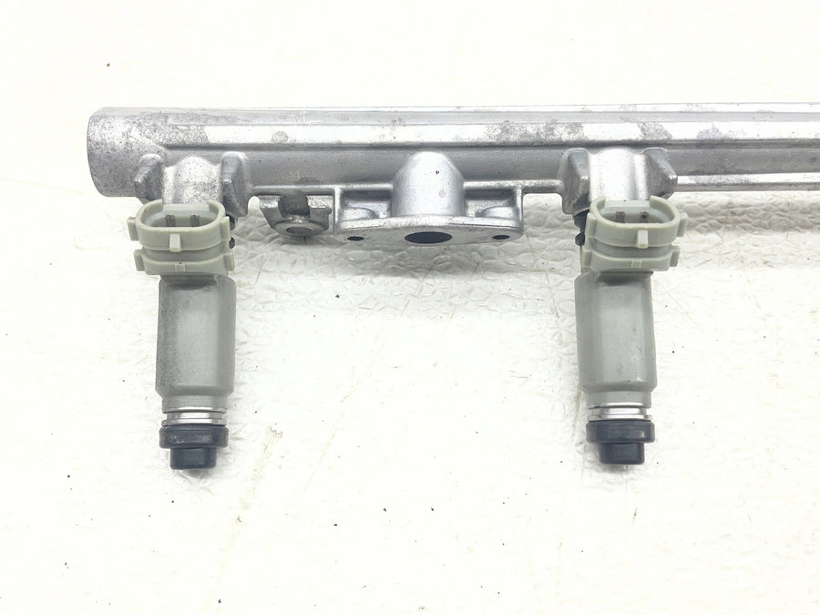 02-05 KAWASAKI NINJA ZX12R FUEL INJECTORS RAIL 16065-1377 49033-1056 49056-1056
