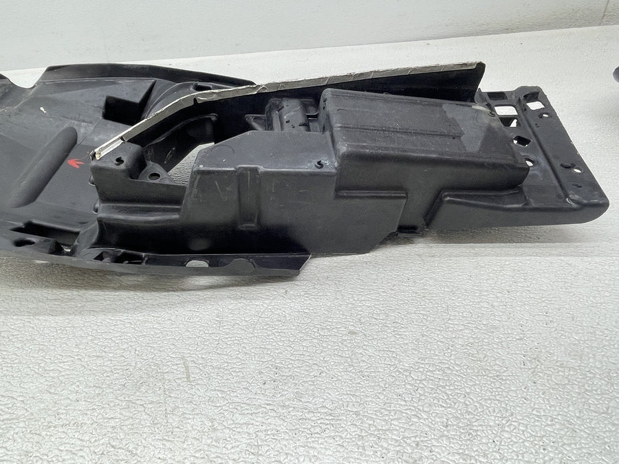 07-12 HONDA CBR600RR REAR BACK TAIL UNDERTAIL BATTERY TRAY PLASTIC