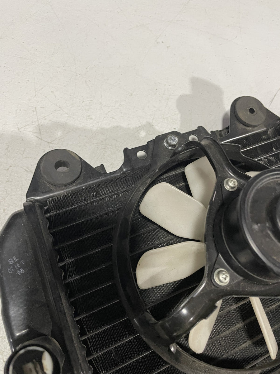 88-07 KAWASAKI NINJA 250R EX250F ENGINE RADIATOR MOTOR COOLER COOLING FAN