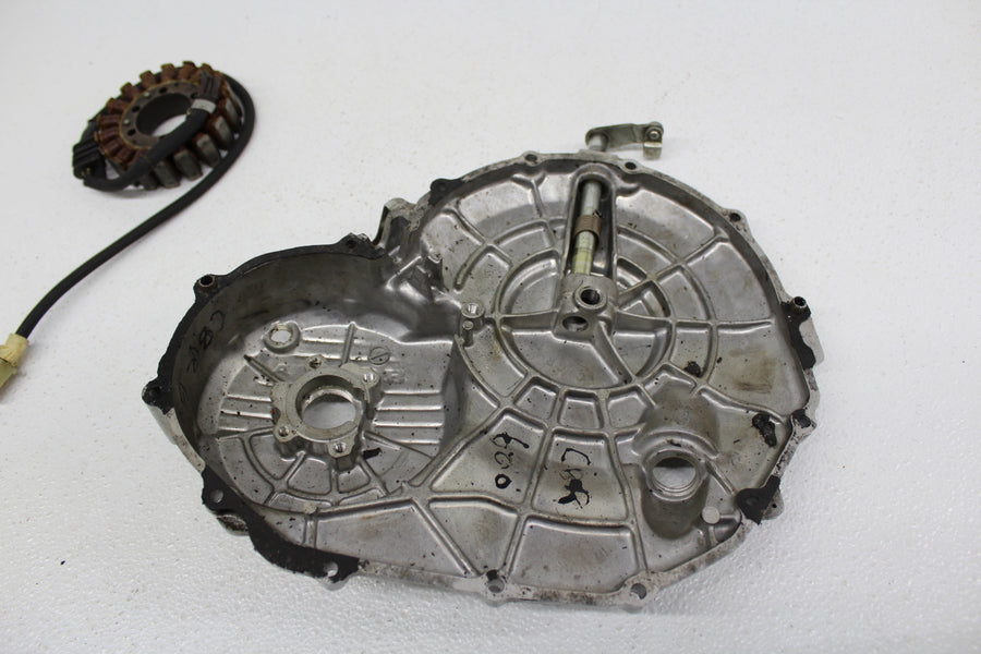 1987-1990 HONDA CBR600F CLUTCH SIDE ENGINE MOTOR COVER