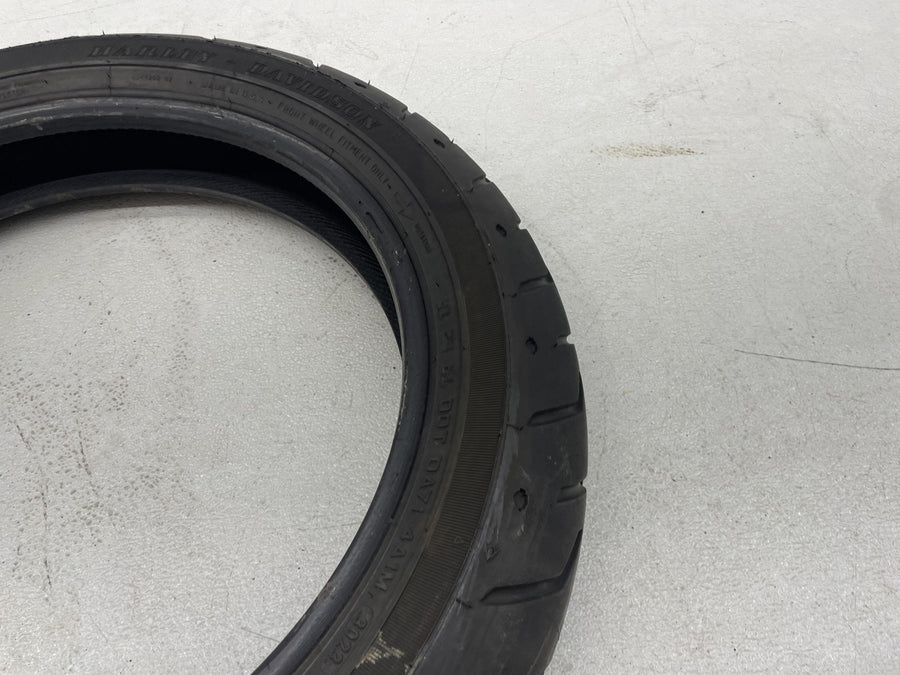 DUNLOP HARLEY-DAVIDSON D408F FRONT MOTORCYCLE TIRE 130/80/17