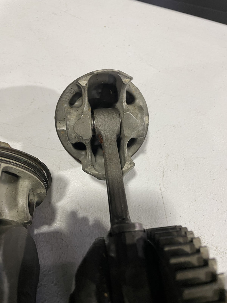 00-01 HONDA CBR929RR ENGINE MOTOR CRANKSHAFT CRANK SHAFT W PISTONS RODS