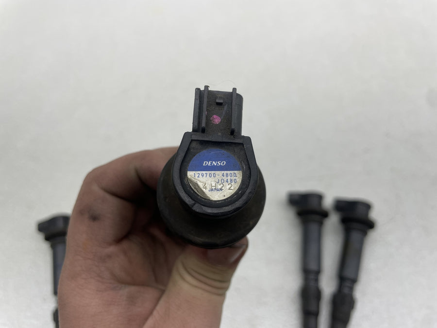 06-07 SUZUKI GSXR600 IGNITION COILS COIL SPARK PLUG CAPS